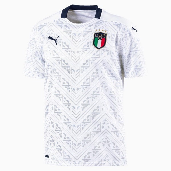 Tailandia Camiseta Italia 2ª Kit 2020 Blanco